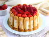 Recept Rychlá a snadná jahodová charlotte
