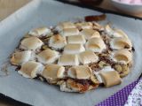 Recept Sladká banánová a čokoládová pizza