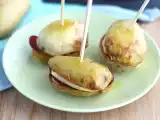Recept Bramborový sendvič s raclette