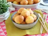 Recept Snadné sýrové gougères