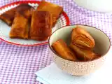 Recept Křupavé banánové závitky s těstem filo