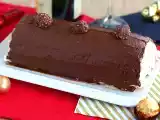 Recept Vánoční poleno s ferrero rochers