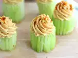 Recept Veganské koláčky s okurkou a hummusem