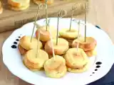 Recept Makronky z foie gras s quenellemi