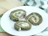 Recept Špenátové závitky se šunkou a čerstvým sýrem