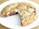 Recept Obří dort z cookies s marshmallows
