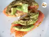 Recept Bruschetty s lososem a avokádem
