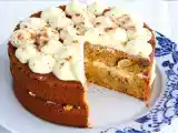 Recept Mrkvový dort s ořechy