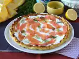 Recept Koláč z uzeného lososa s bramborovým základem