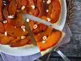 Recept Tatin z dýně s kozím sýrem a medem