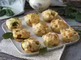 Recept Mini pečivo se špenátem a kozím sýrem