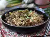 Recept Jak vařit instantní nudle? rychlý recept s hovězím masem a houbami!
