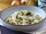 Recept Krémové cibulové těstoviny: chutný a super levný první chod!