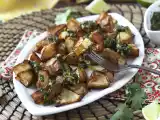 Recept Pečené brambory s chimichurri