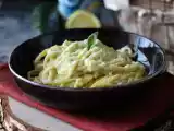 Recept Krémové těstoviny s cuketou a řeckým jogurtem