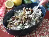 Recept Okurkový salát s křupavými bramborami