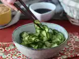 Recept Japonský salát z nakládaných okurek