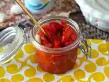Recept Salát z pečených paprik v horkovzdušné fritéze