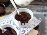Recept Extra řídké čokoládové fondány z air fryer!