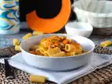 Recept Těstoviny s dýní a klobásou