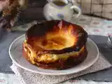 Recept Baskický tvarohový koláč