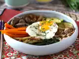 Recept Bibimbap, tradiční korejské jídlo