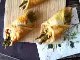 Recept Chřestové pečivo se šunkou a taveným sýrem