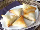 Recept Samoussas s makrelou a čerstvým sýrem