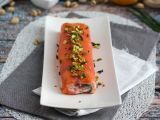 Recept Lososová rolka s ricottou a pistáciemi