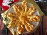 Recept Vločkové pečivo s lososem a čerstvým sýrem, ideální jako aperitiv.