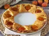 Tarte oranaise - listové těsto, pudink a meruňky