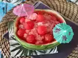 Recept Melounové frosé: super osvěžující koktejl granita s rosé!