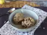 Recept Veganská banánová zmrzlina super snadná na výrobu s příchutí sušenek! veganské sušenkové těsto