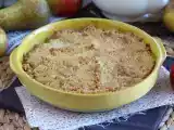 Recept Extra křupavý a rozplývající se jablečno-hruškový crumble