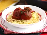 Recept Vegetariánské masové kuličky ze seitanu s rajčatovou omáčkou