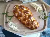 Recept Briošky spletené z 8 pramenů