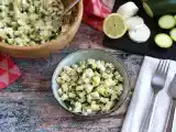Recept Salát z cukety, kozího sýra a citronu