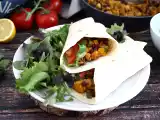 Recept Vegetariánské fajitas s texturovaným sójovým proteinem