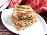 Recept Panini s lososem, mozzarellou a koprem