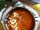 Recept Africká polévka: rajčata, arašídy a mangold - africká arašídová polévka