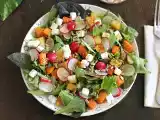 Recept Salát z máslové dýně, brambor, ředkviček a fety
