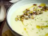 Recept Krém z květáku a pistácií