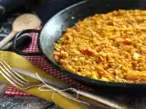 Recept Snadný rýžový pokrm s olihněmi