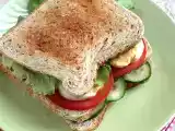 Recept Vegetariánský klubový sendvič