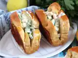 Recept Sendvič s krevetami v briošce (rolka s krevetami)