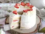 Recept Vrstvený dort s jahodami a mascarpone krémem