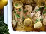 Recept Pečené kuře s citronem
