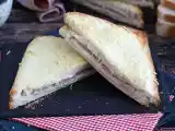 Gurmánské croque-monsieur s bešamelovou omáčkou