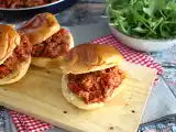 Hamburger ve stylu sloppy joes