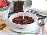 Recept Čokoládové pufované rýžové cereálie. coco pops